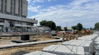 Неожиданные проблемы при ремонте Вокзальной площади Владимира