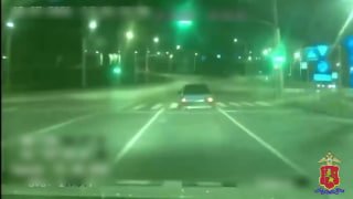 Пьяный Водитель Без Прав Убегал от Полиции во Владимире